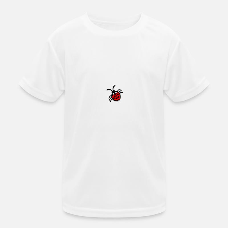 käfer - Kinder Funktions-T-Shirt - Weiß