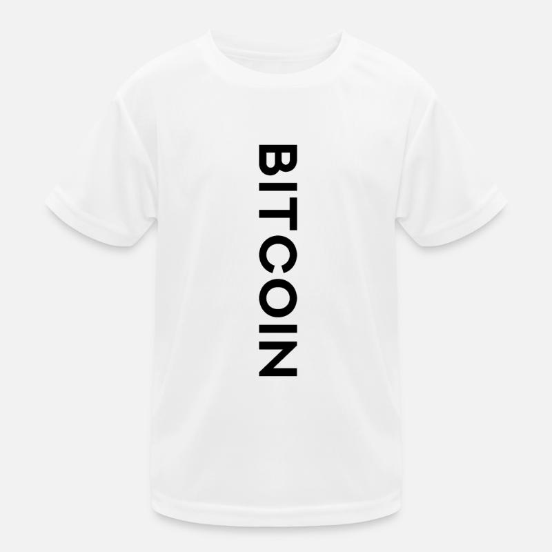 Bitcoin Kinder Funktions-T-Shirt
