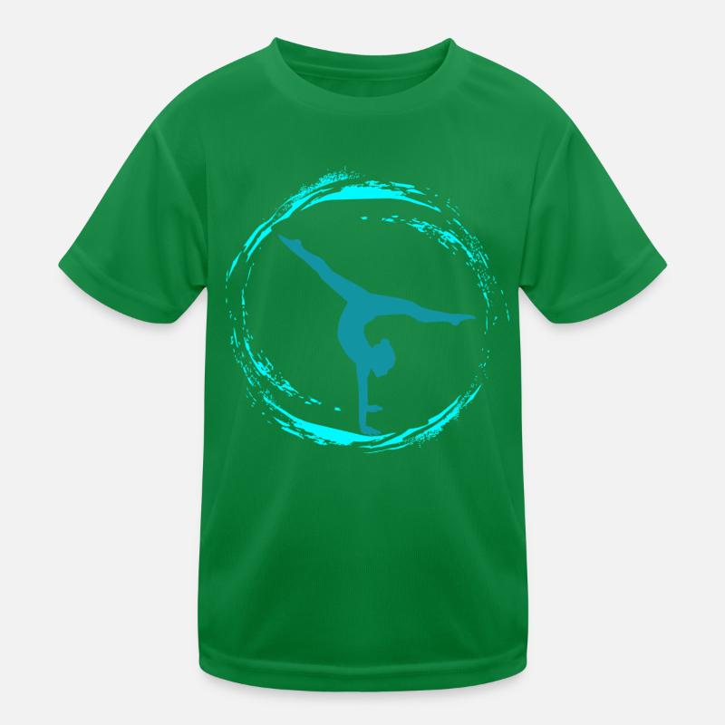 Rhythmic Gymnastics Kids Functional T-Shirt
