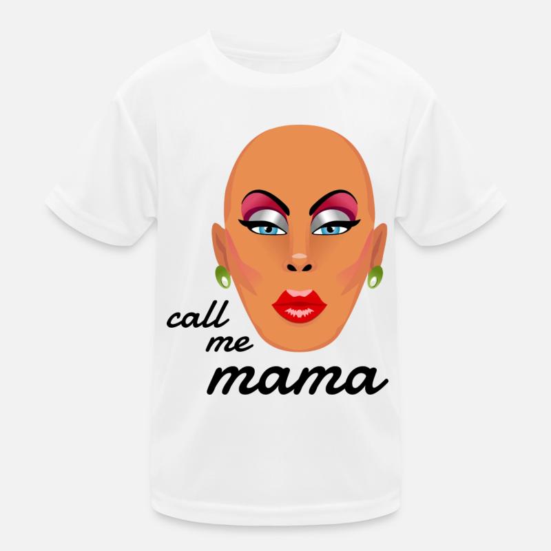Mom Drag Queen Drag Gift Kids Functional T-Shirt