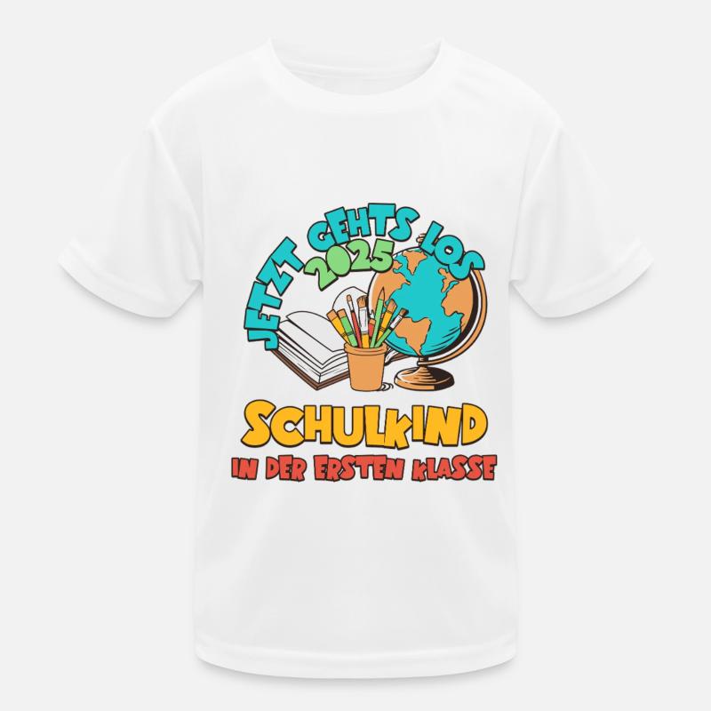 Schulkind 2025 Einschulung Kinder Funktions-T-Shirt