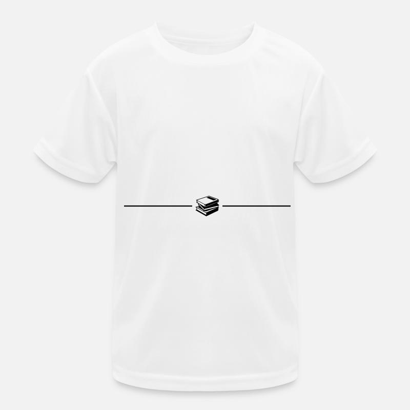 Books read line Kids Functional T-Shirt