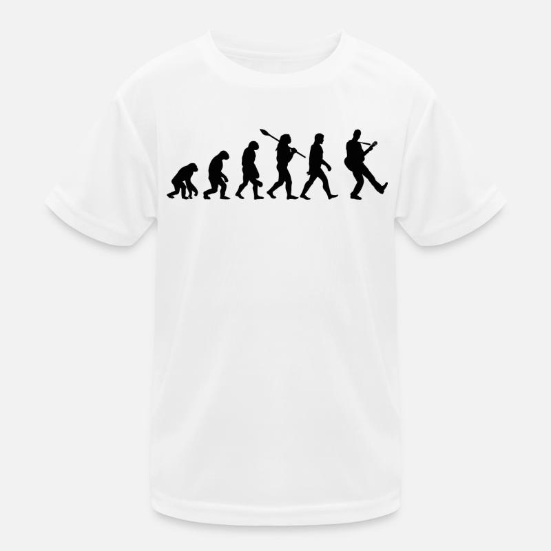 Gitarre Evolution Kinder Funktions-T-Shirt
