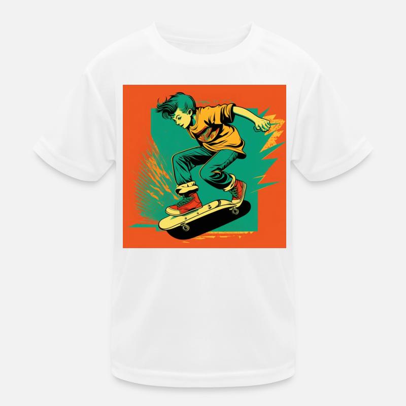 Skater boy Kids Functional T-Shirt