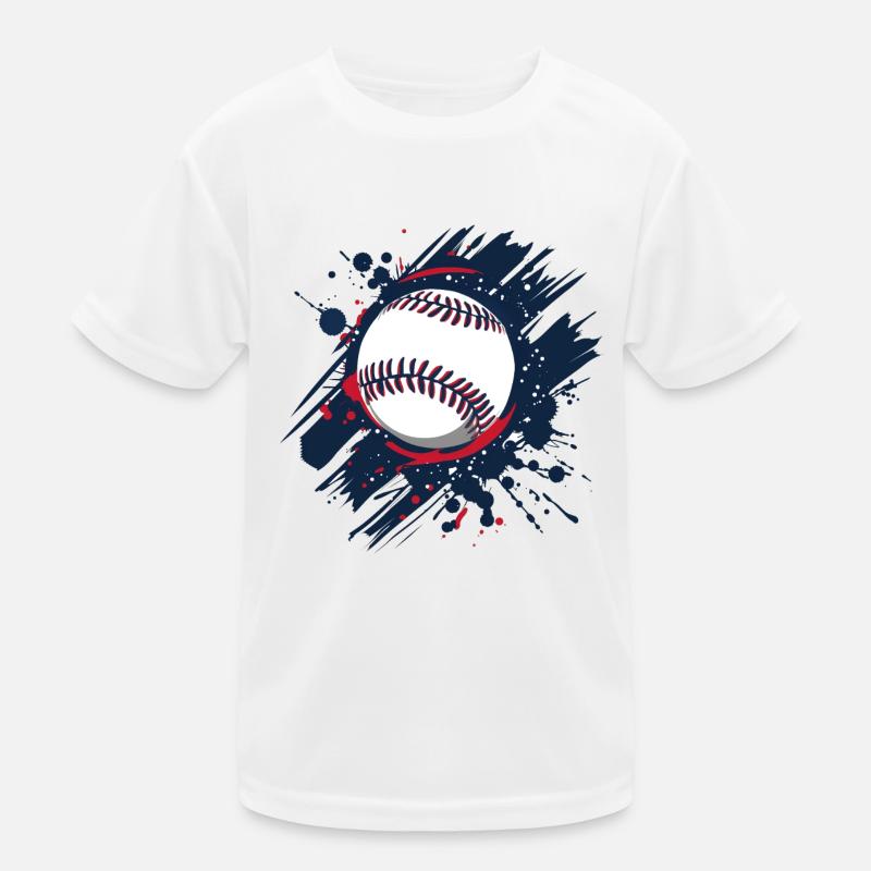 Baseball Kids Functional T-Shirt