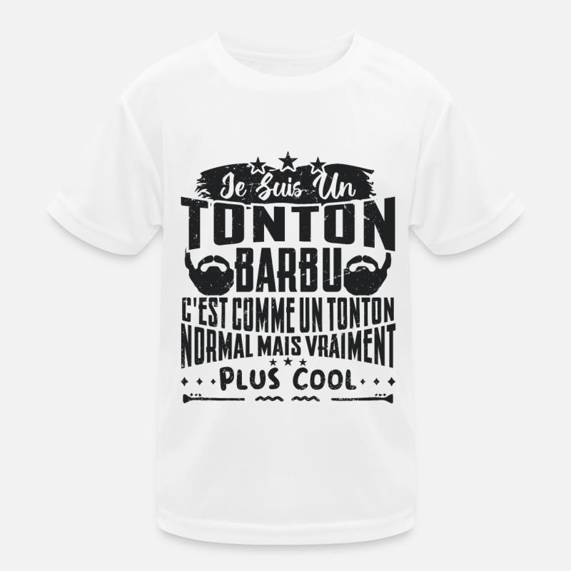 A cooler bearded uncle Kids Functional T-Shirt