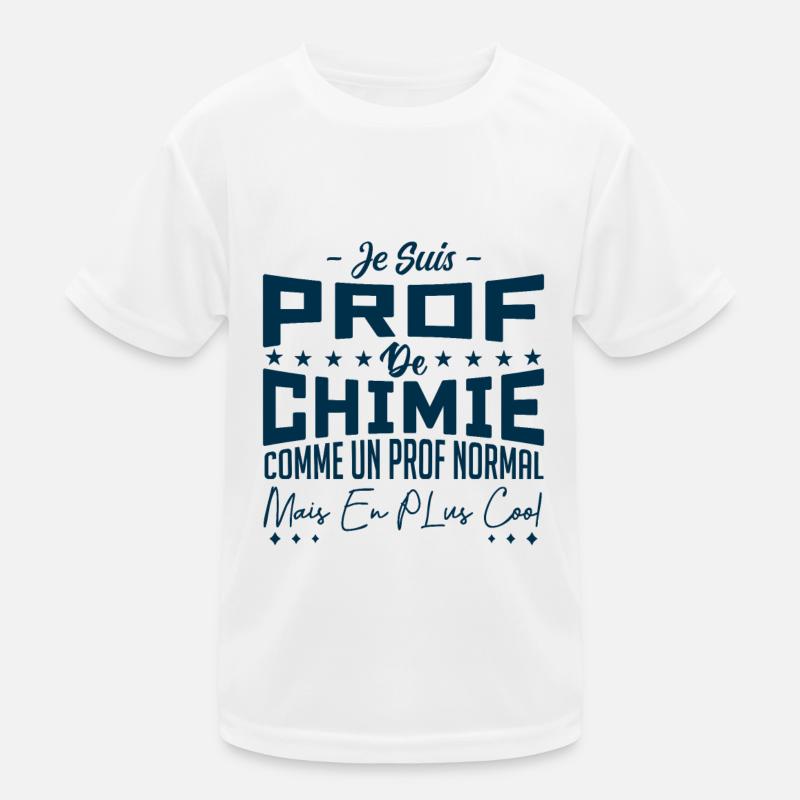 je suis prof de chimie T-shirt sport Enfant