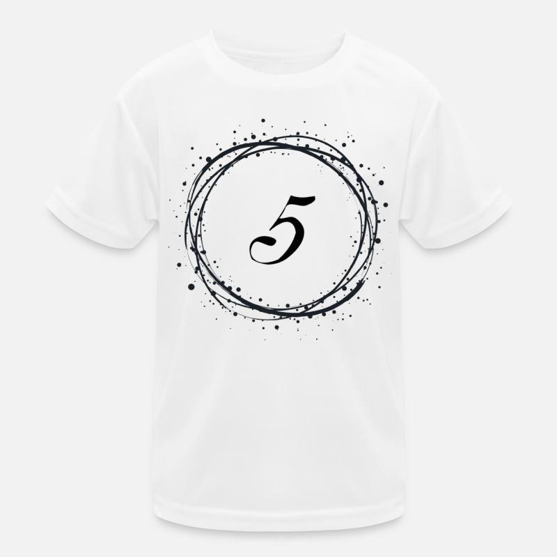 5 Kinder Funktions-T-Shirt