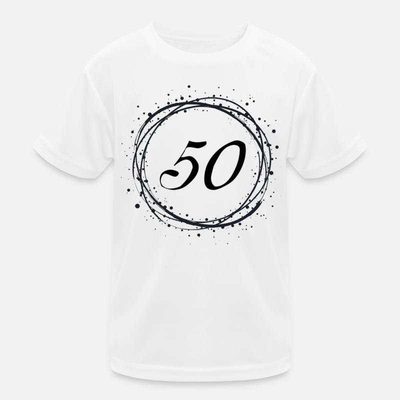 50 Kinder Funktions-T-Shirt