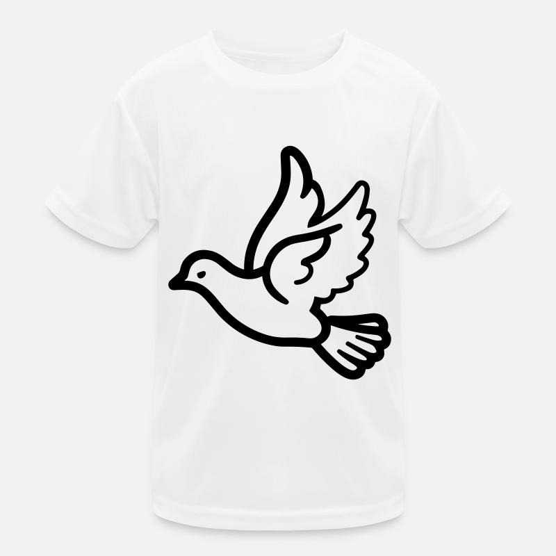Taube Kinder Funktions-T-Shirt