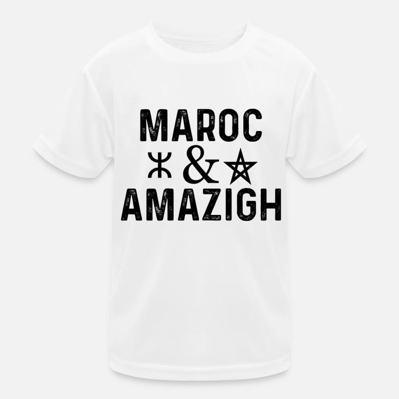 Marc and Amazigh Kids Functional T-Shirt