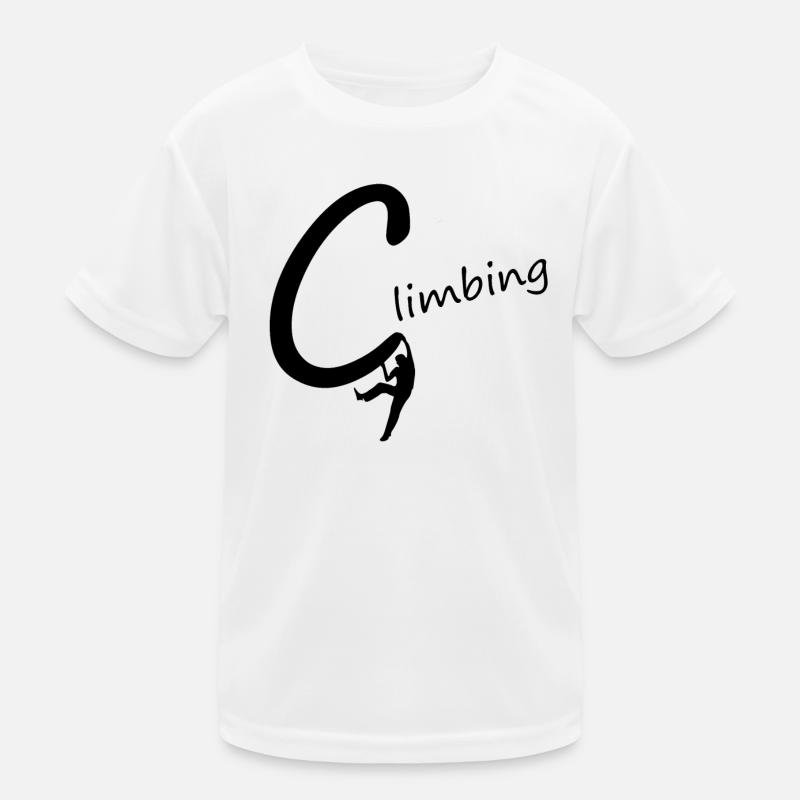 climbing Kinder Funktions-T-Shirt