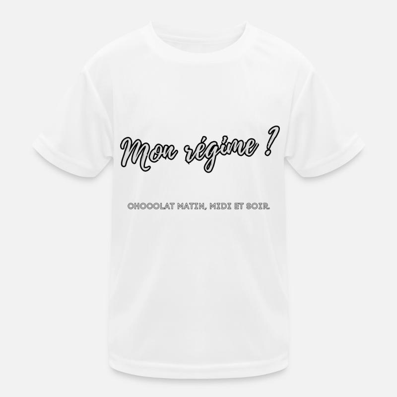 Mon régime ? T-shirt sport Enfant