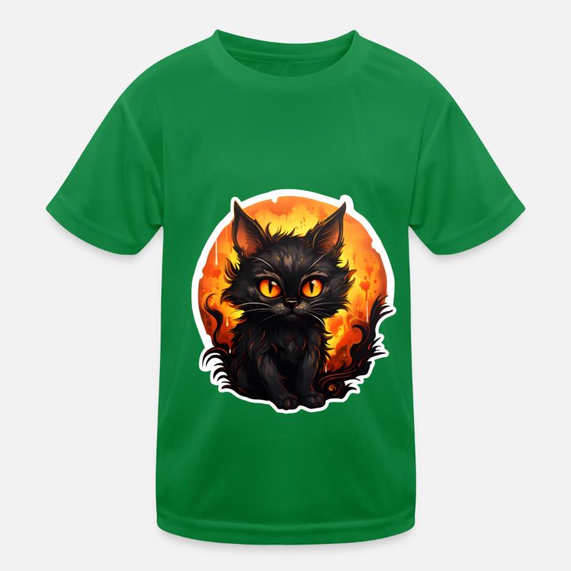Gueule de bois d’Halloween T-shirt sport Enfant