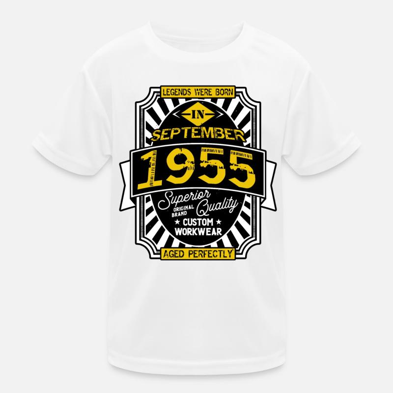 SEPTEMBER 1955 Kinder Funktions-T-Shirt