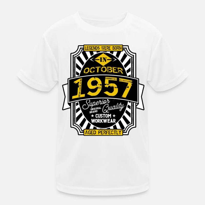 1957 OCTOBER Kids Functional T-Shirt