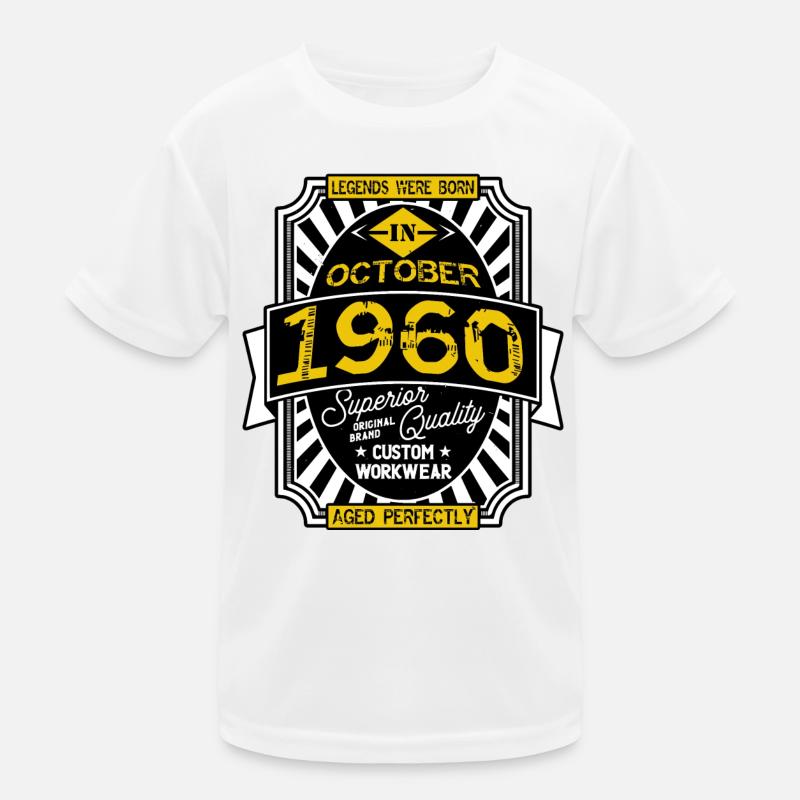 1960 OCTOBER Kids Functional T-Shirt