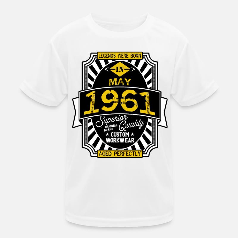 1961 MAY Kids Functional T-Shirt