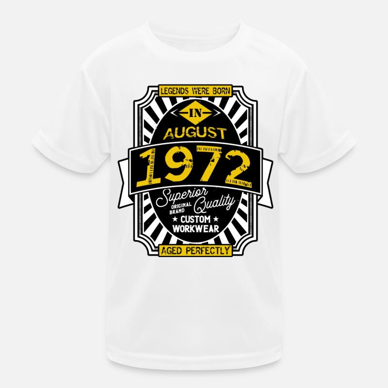 AUGUST 1972 Kinder Funktions-T-Shirt
