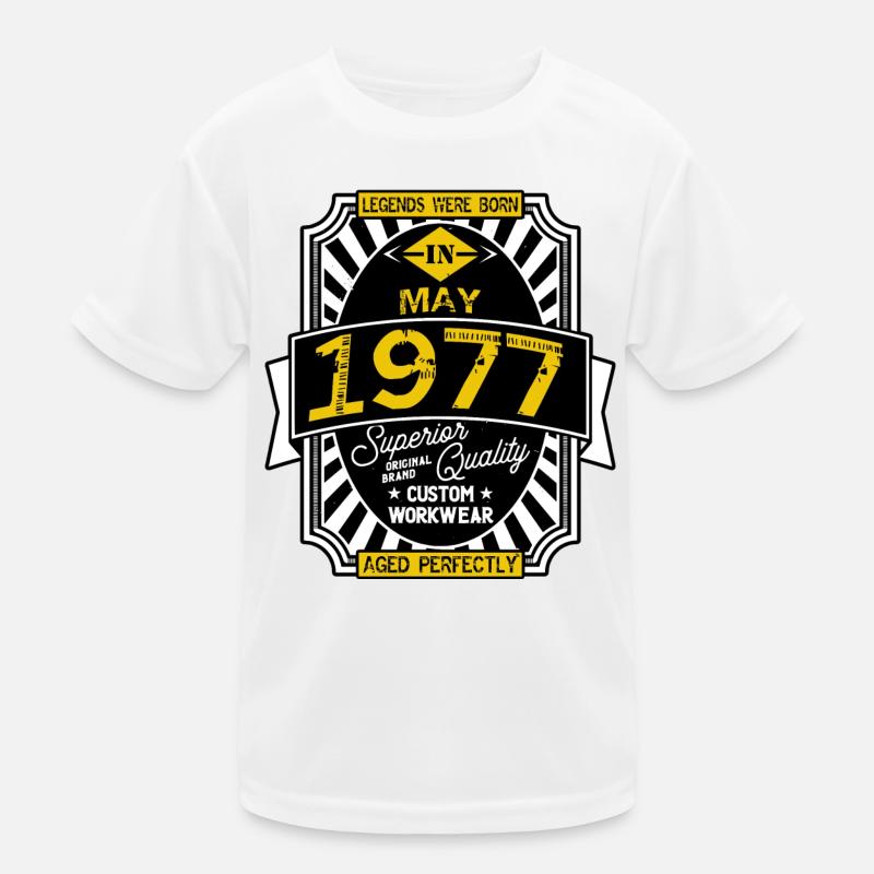 1977 MAY Kids Functional T-Shirt