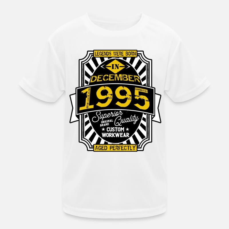 1995 DEZEMBER Kinder Funktions-T-Shirt