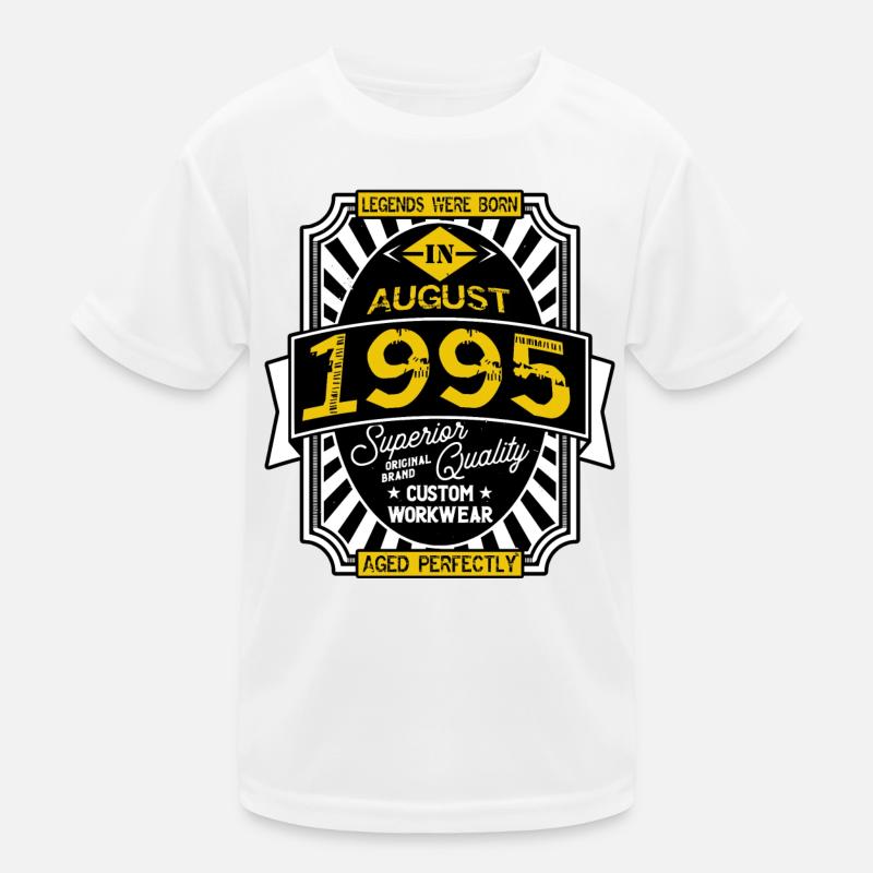 1995 AUGUST T-shirt sport Enfant