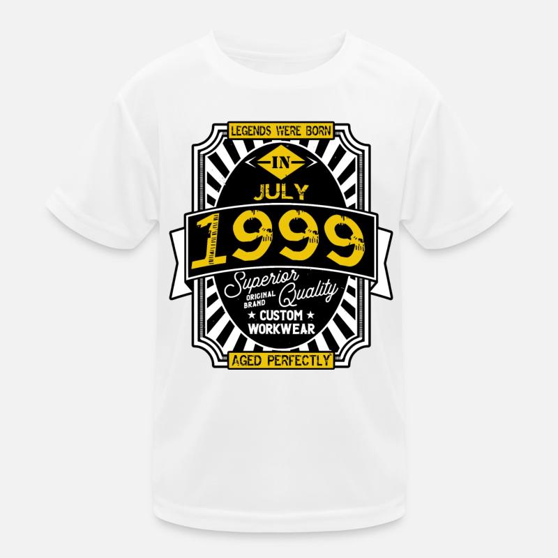 1999 JULI Kinder Funktions-T-Shirt