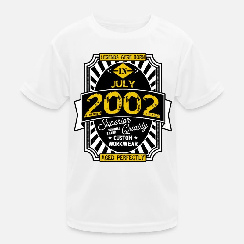 2002 JULY T-shirt sport Enfant