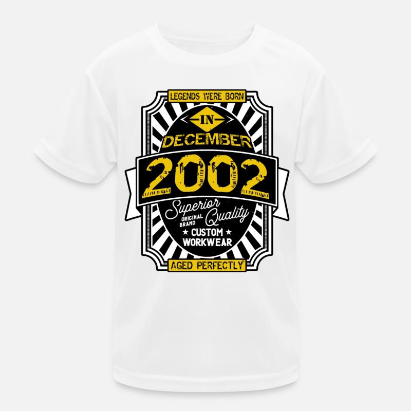 2002 DECEMBER Kids Functional T-Shirt