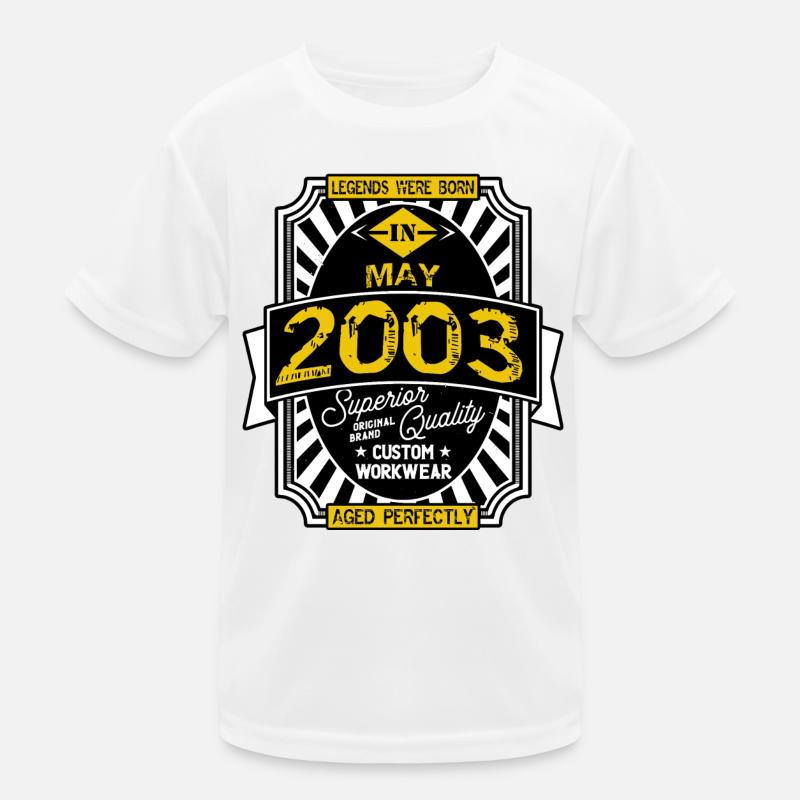 MAI 2003 Kinder Funktions-T-Shirt