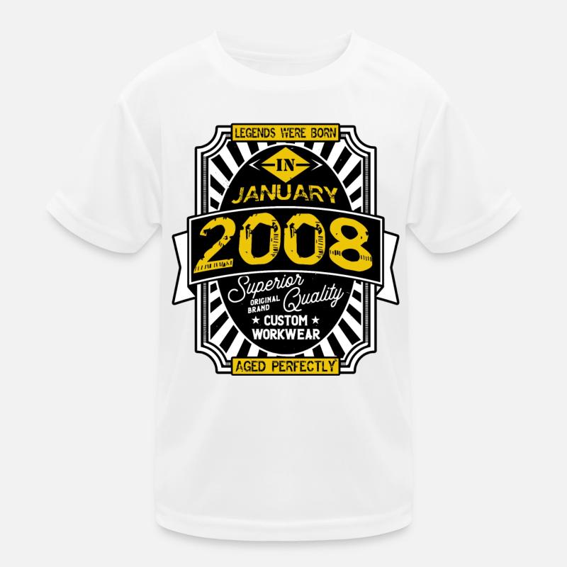 2008 JANUARY Kids Functional T-Shirt