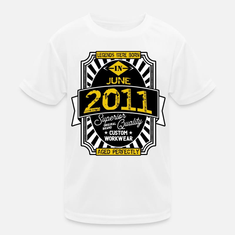 2011 JUNI Kinder Funktions-T-Shirt
