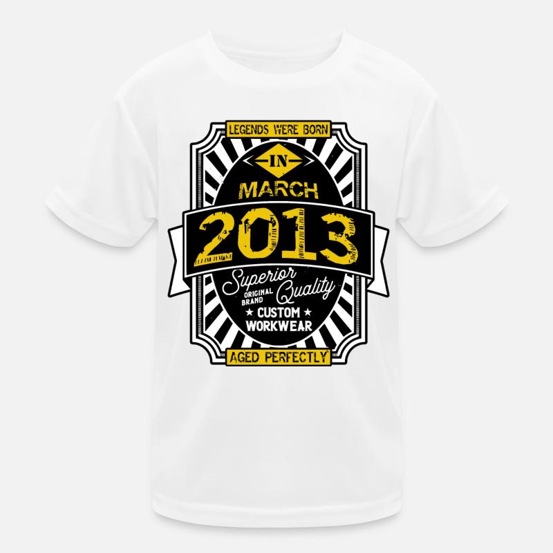 2013 MÄRZ Kinder Funktions-T-Shirt