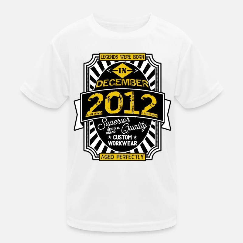 2012 DECEMBER Kids Functional T-Shirt