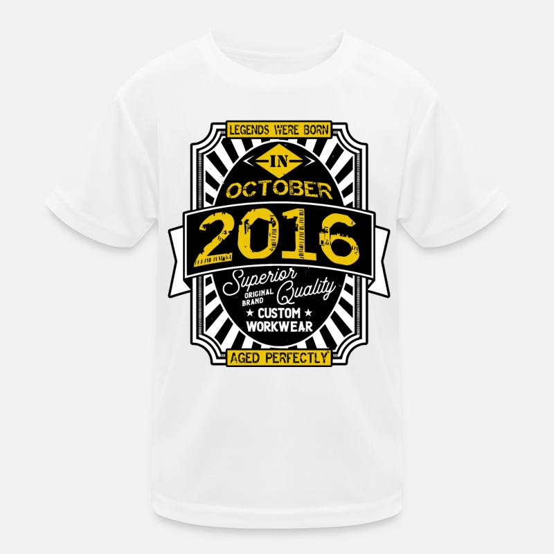2016 OCTOBER Kids Functional T-Shirt