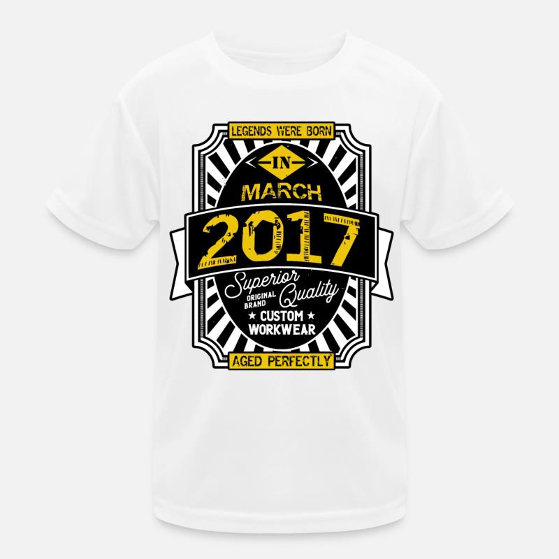 2017 MARCH T-shirt sport Enfant