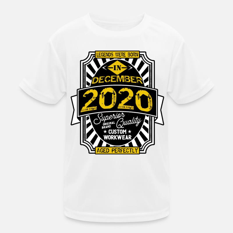 2020 DEZEMBER Kinder Funktions-T-Shirt