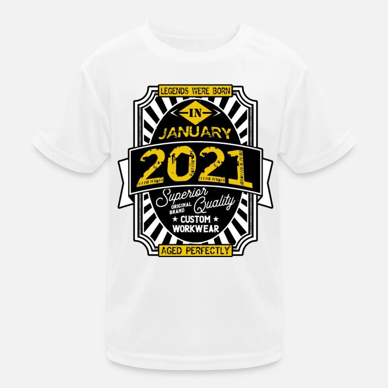 2021 JANUARY Kids Functional T-Shirt