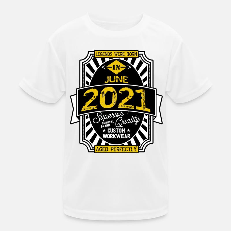 2021 JUNI Kinder Funktions-T-Shirt