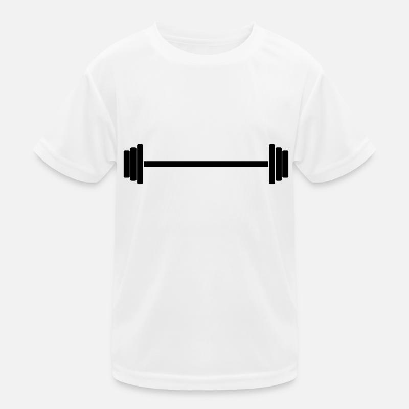 Barbell 1c T-shirt sport Enfant