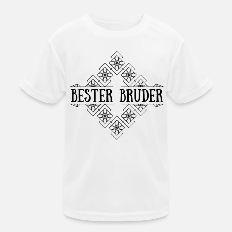 Bester Bruder Kinder Funktions-T-Shirt