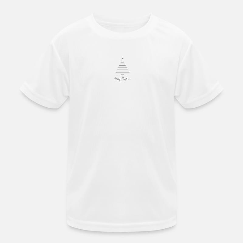 Christmas Tree Kids Functional T-Shirt