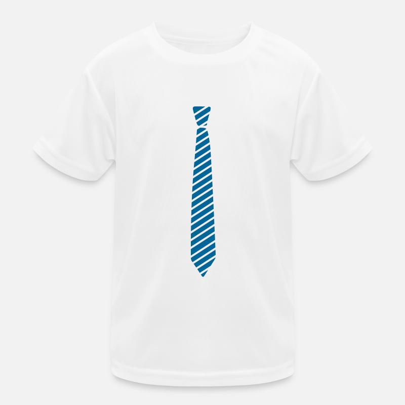 krawatte Kinder Funktions-T-Shirt