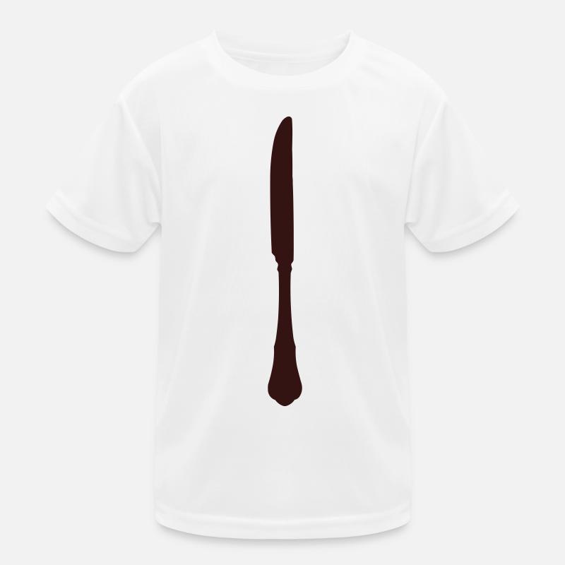 Messer Besteck Kinder Funktions-T-Shirt