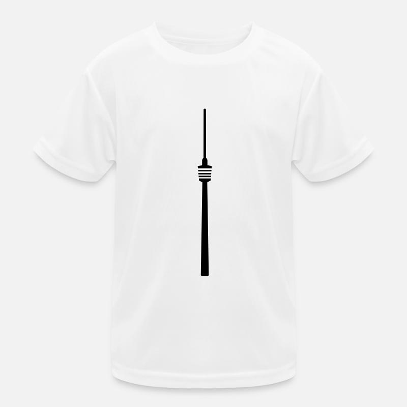 Stuttgart Fernsehturm Kinder Funktions-T-Shirt