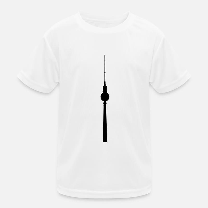 Fernsehturm Kinder Funktions-T-Shirt
