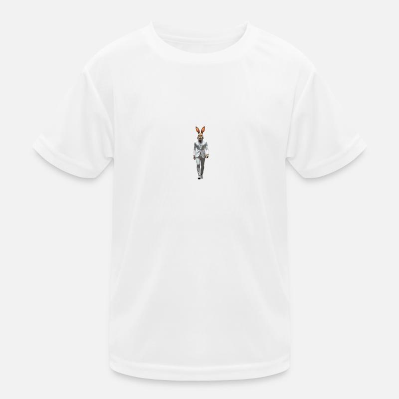 Hase Kinder Funktions-T-Shirt