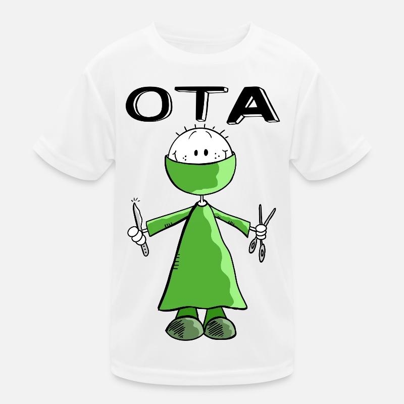 Operationstechnischer Assistent Strichmann - OTA Kinder Funktions-T-Shirt