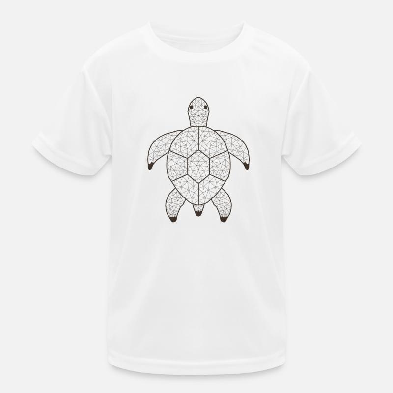 Turtlee GeomeTRIX Kinder Funktions-T-Shirt
