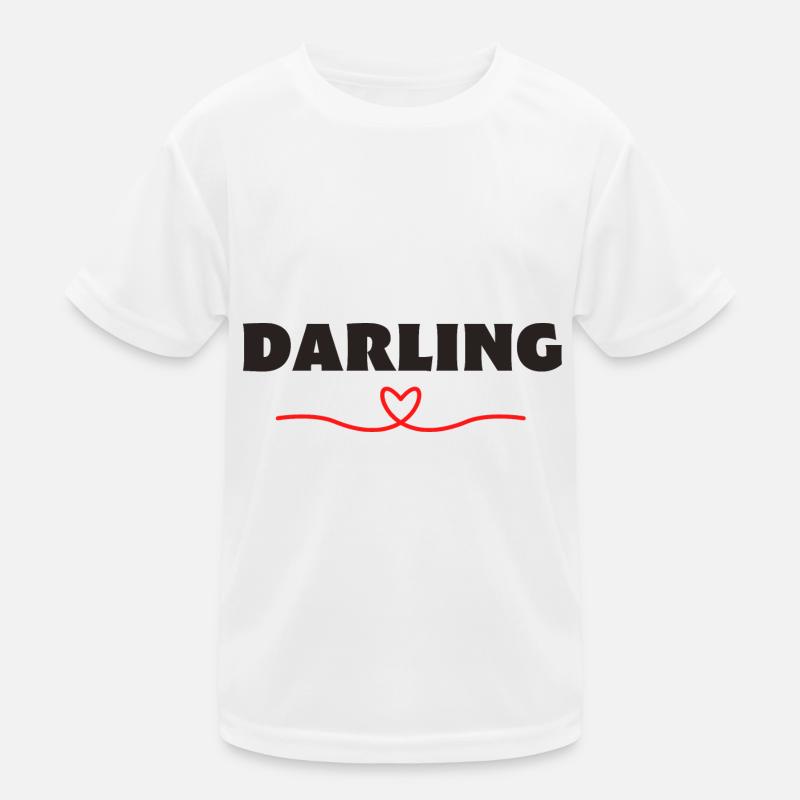 Darling Be Me Valentine Kids Functional T-Shirt